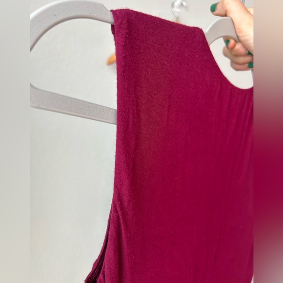 Bailey 44 (Anthropologie) Twist-Front Bodycon Dress Wine/Red - Picture 5 of 6